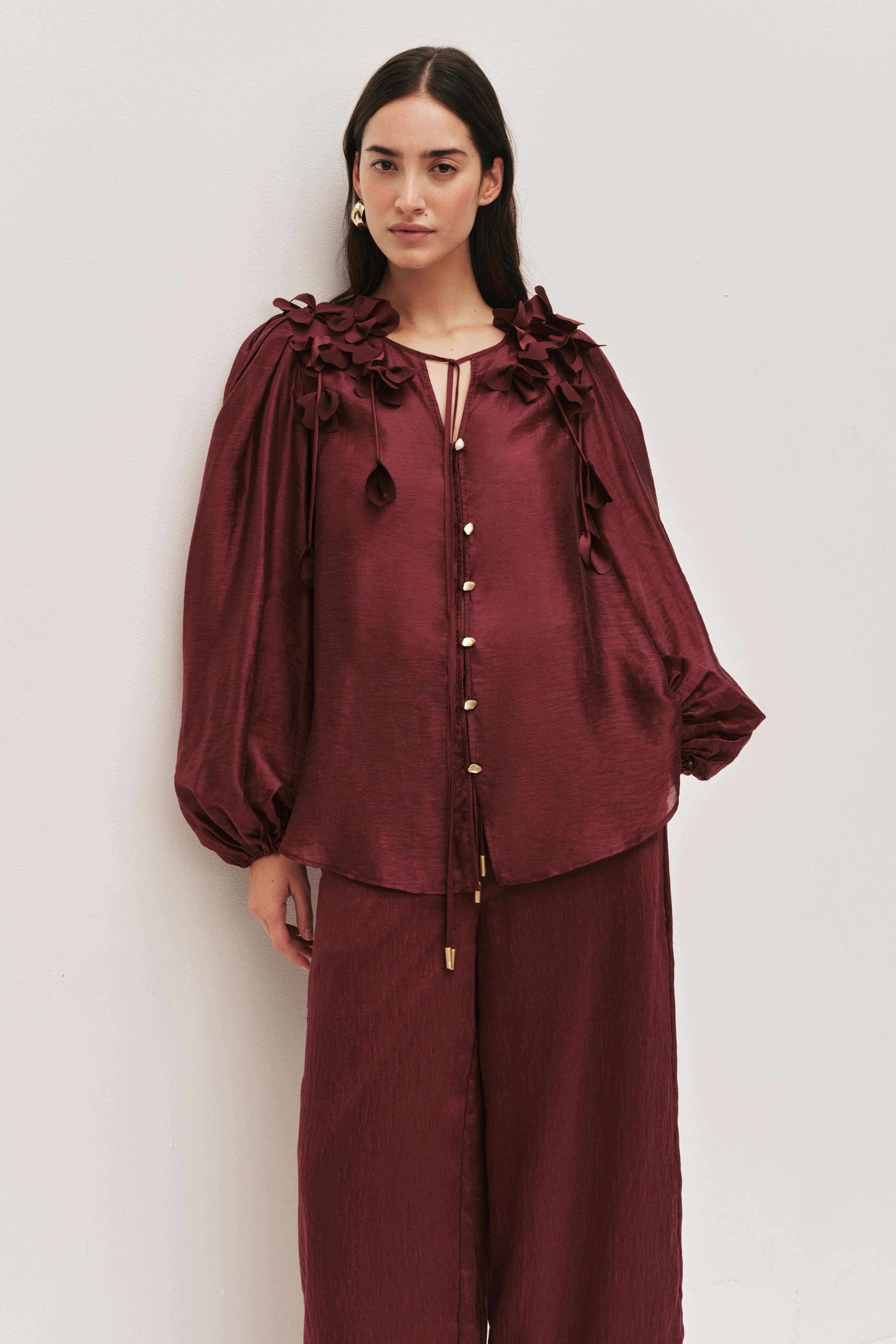 Camille Flower Blouse - Image 3