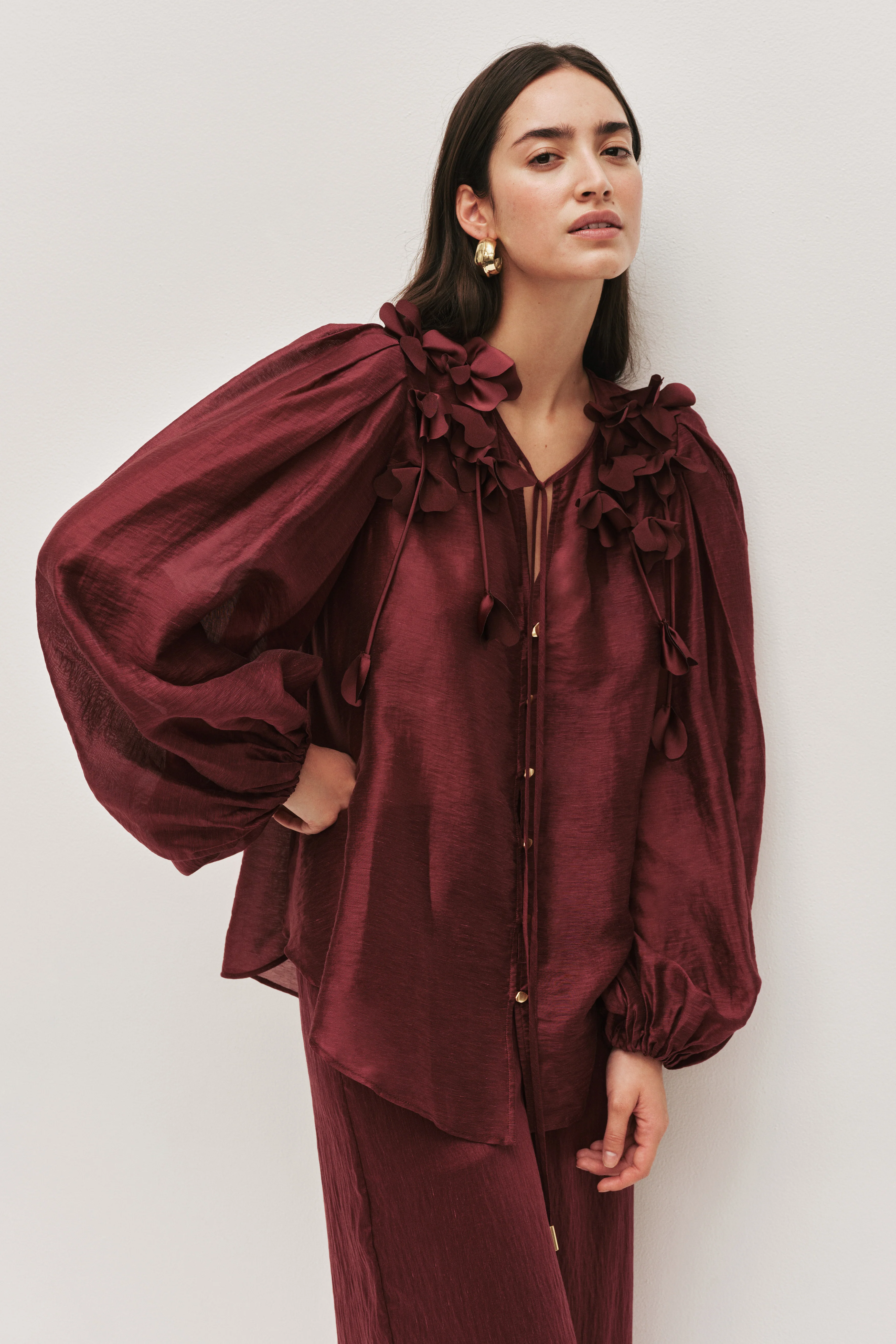 Camille Flower Blouse - Image 5