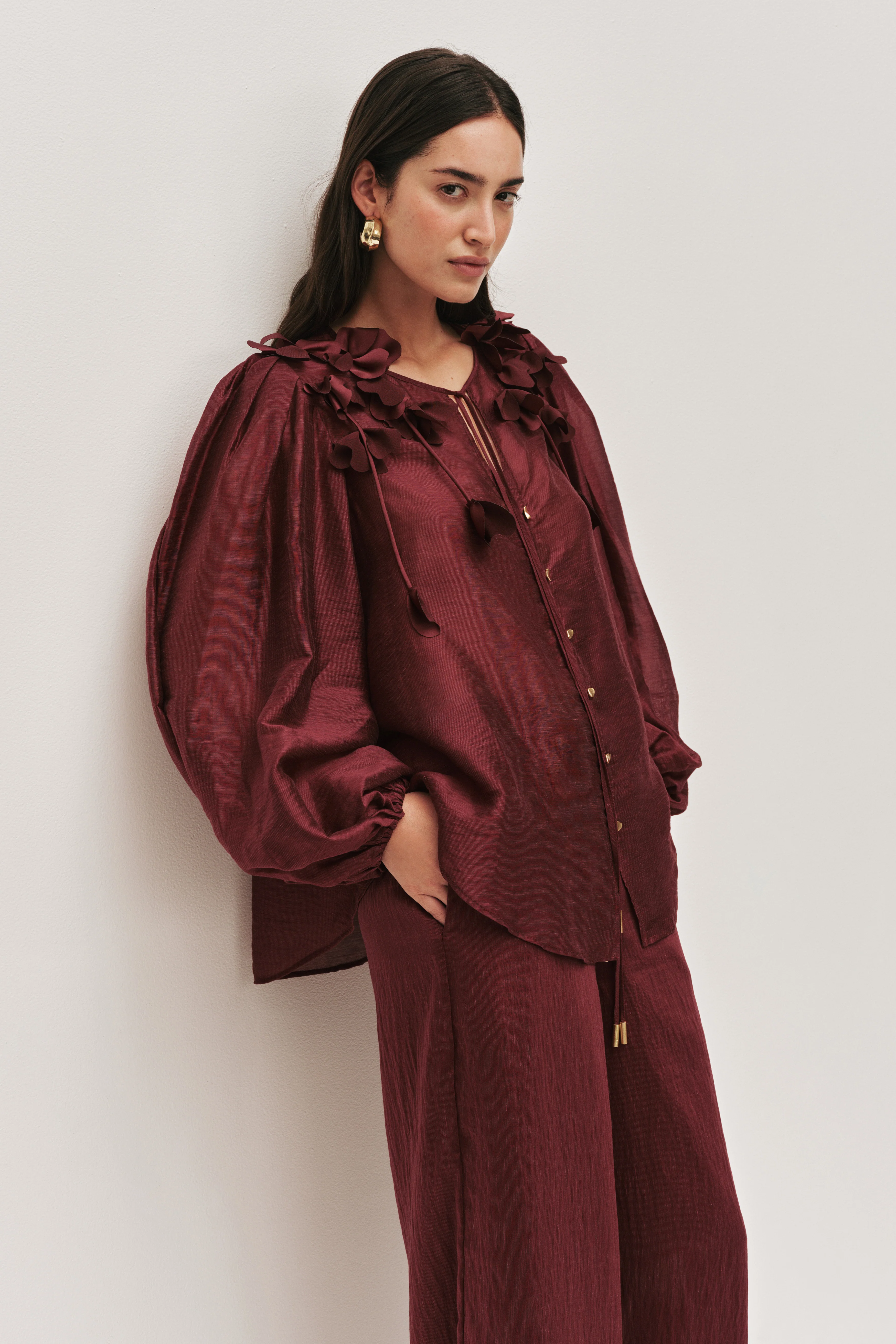 Camille Flower Blouse - Image 6