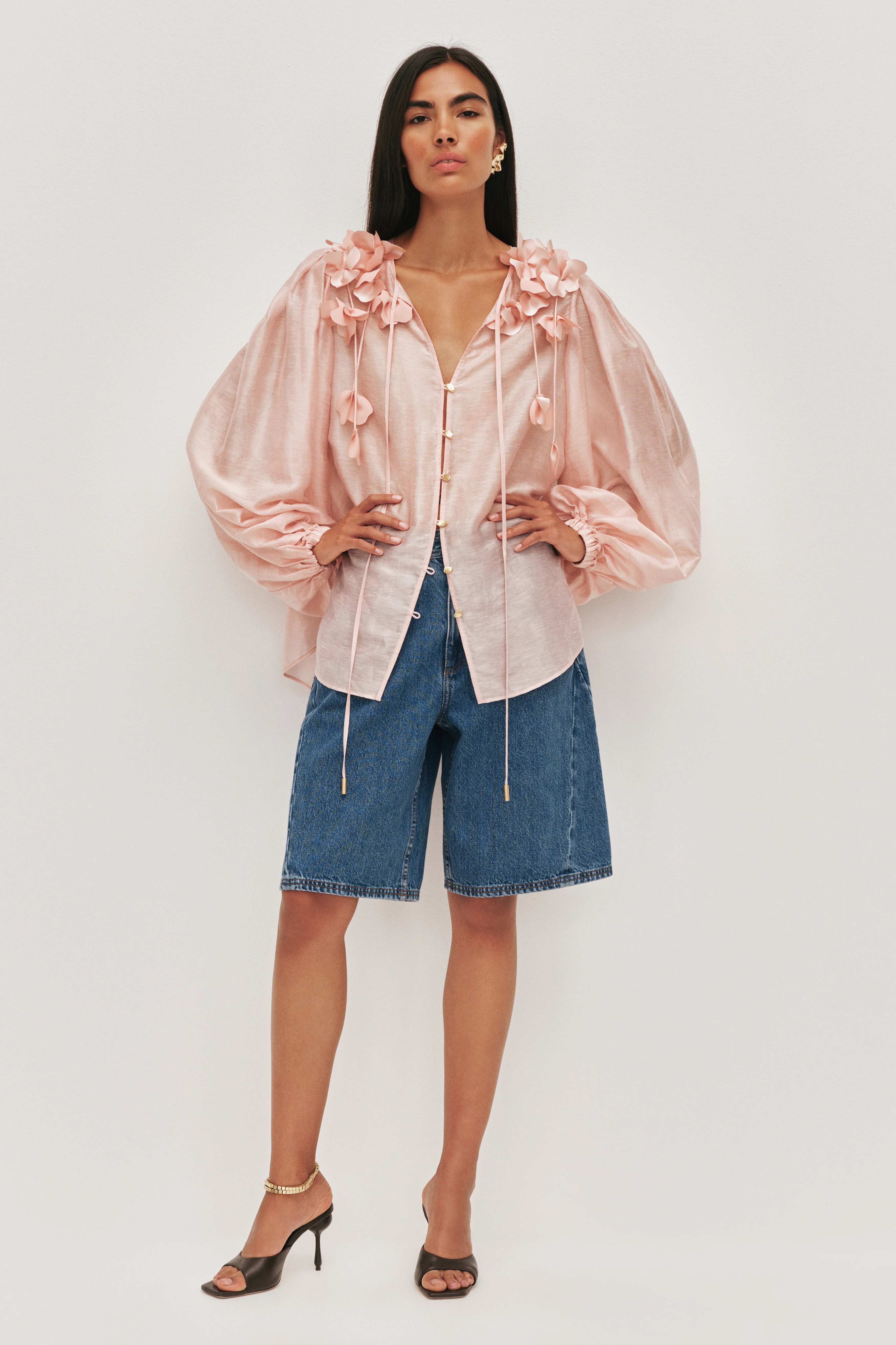 Camille Flower Blouse - Image 5