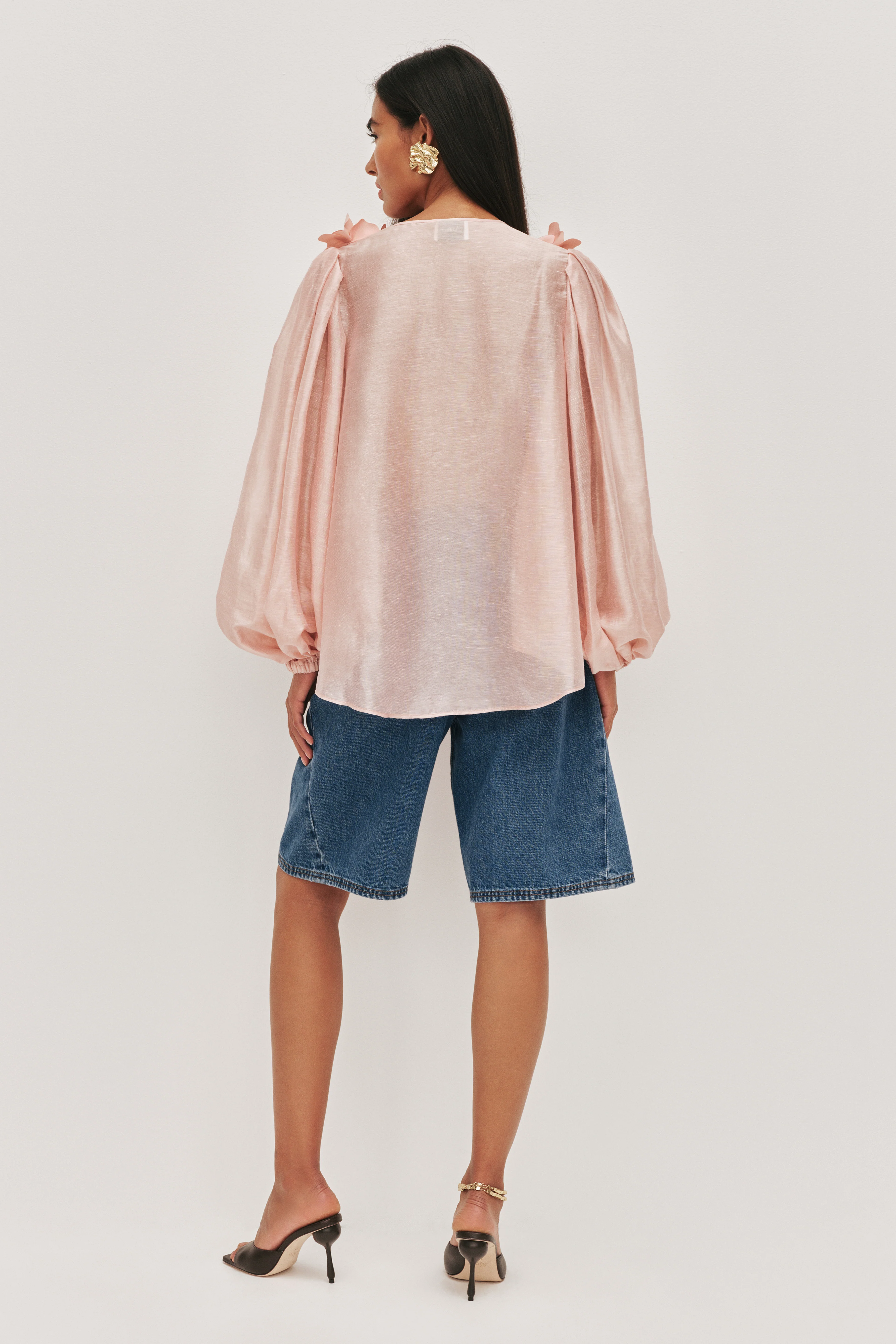 Camille Flower Blouse - Image 7