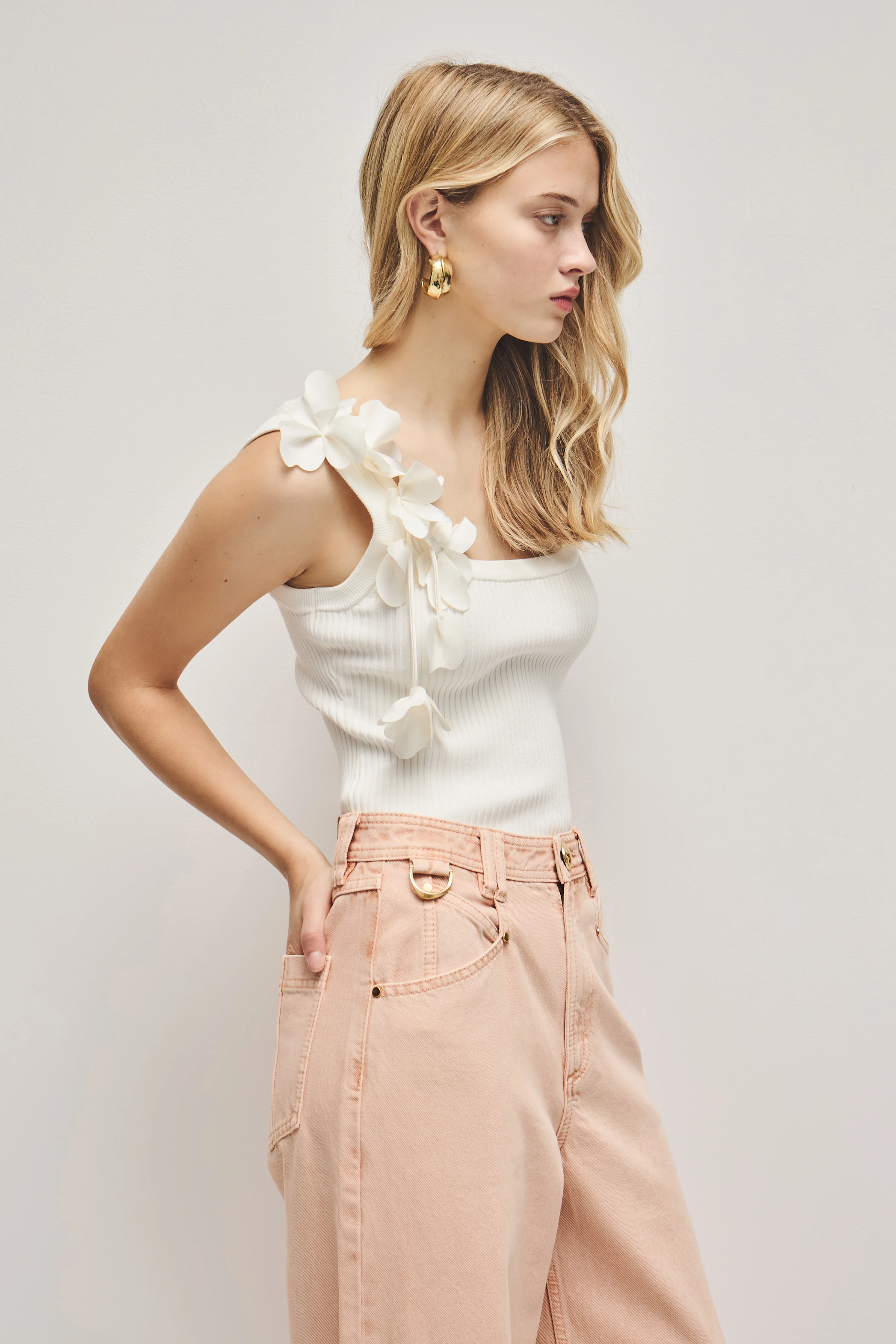 Camille Flower Tank - Image 5