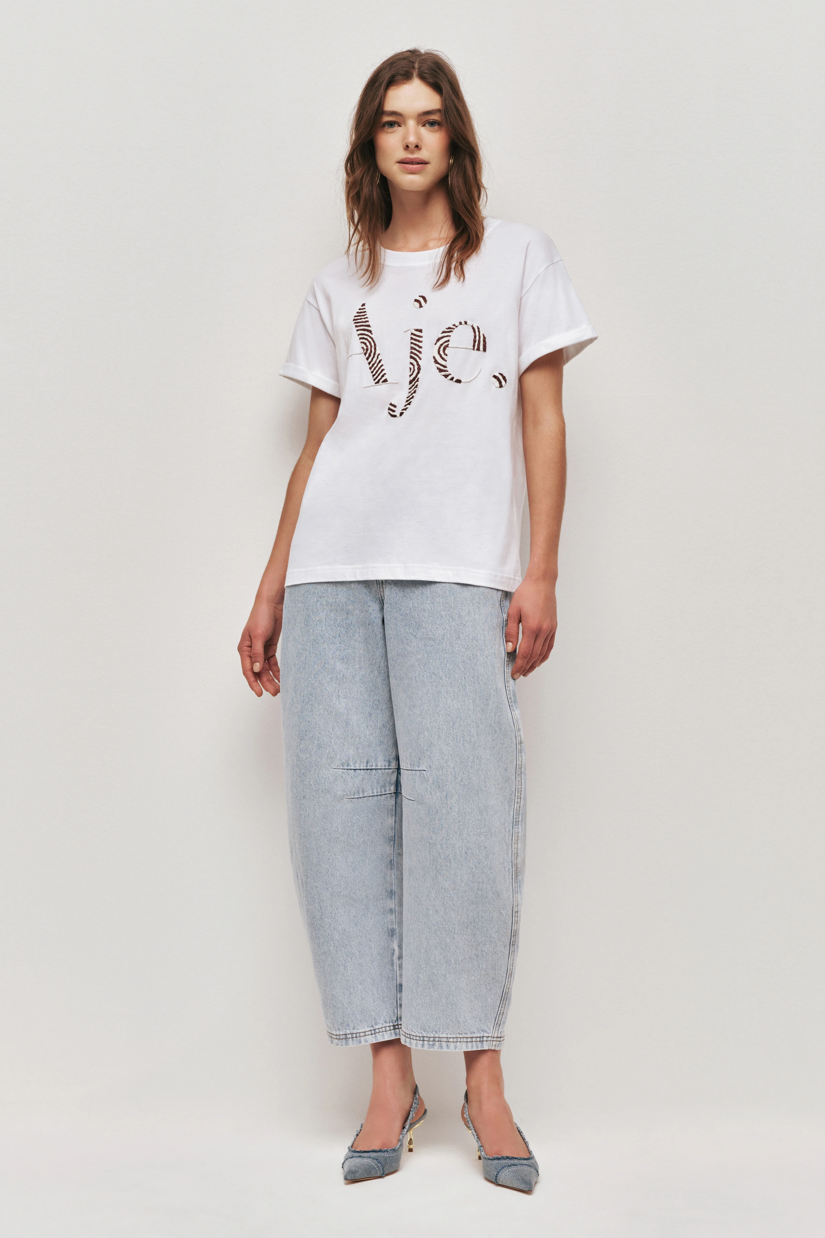 Core Raffia Logo Tee - Image 3