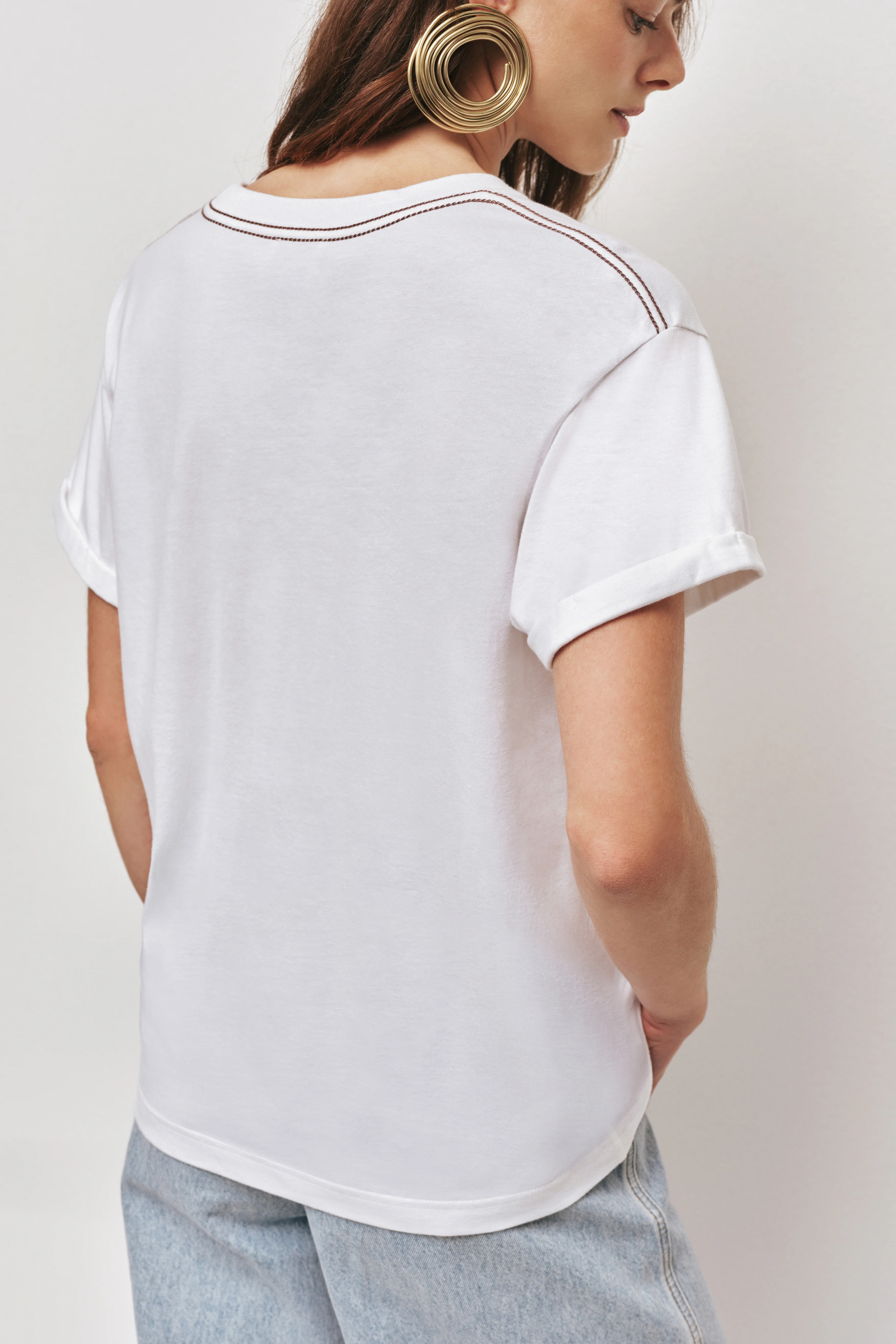 Core Raffia Logo Tee - Image 6