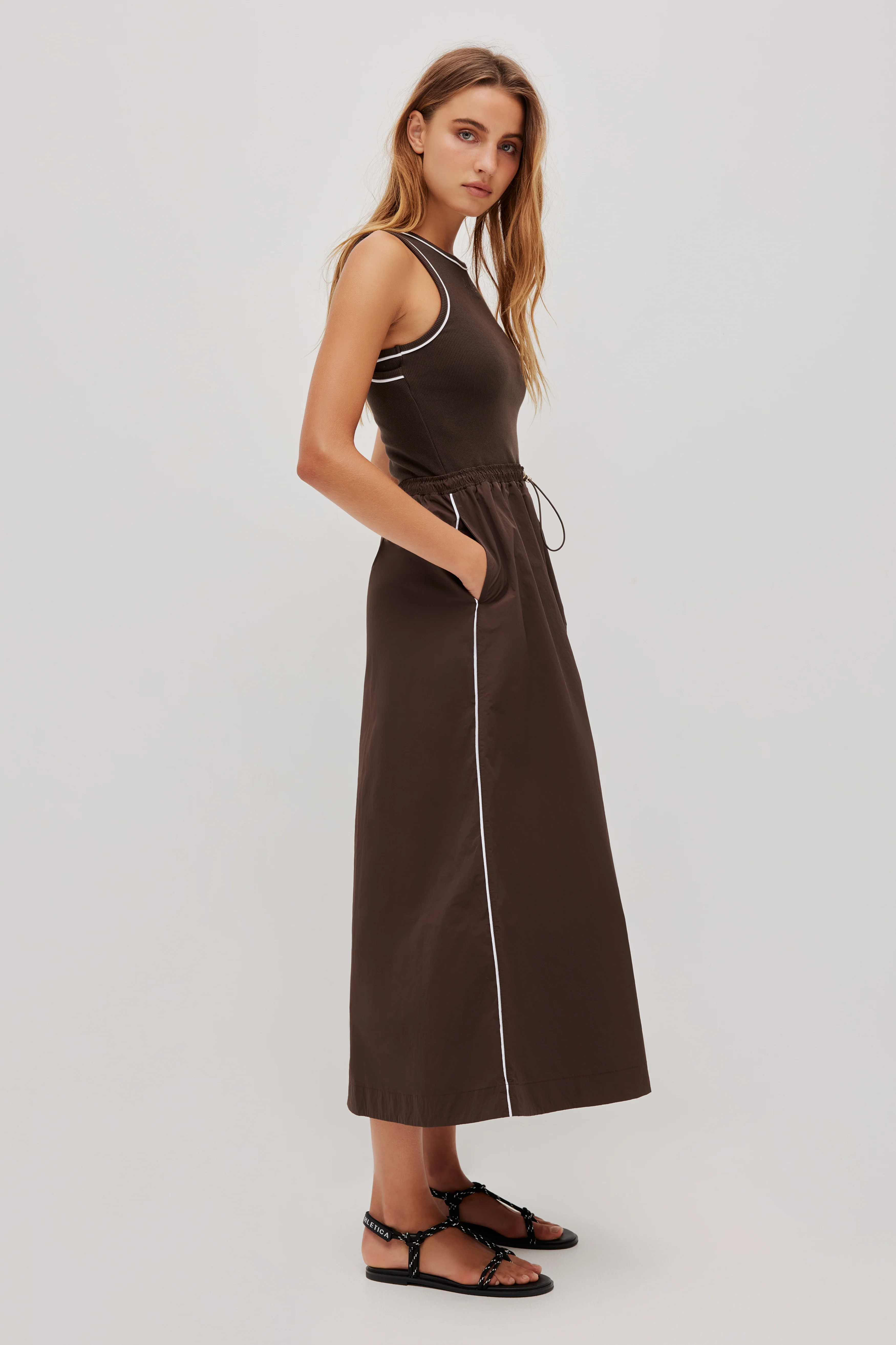 Layered Racerback Dress 827 - Image 3