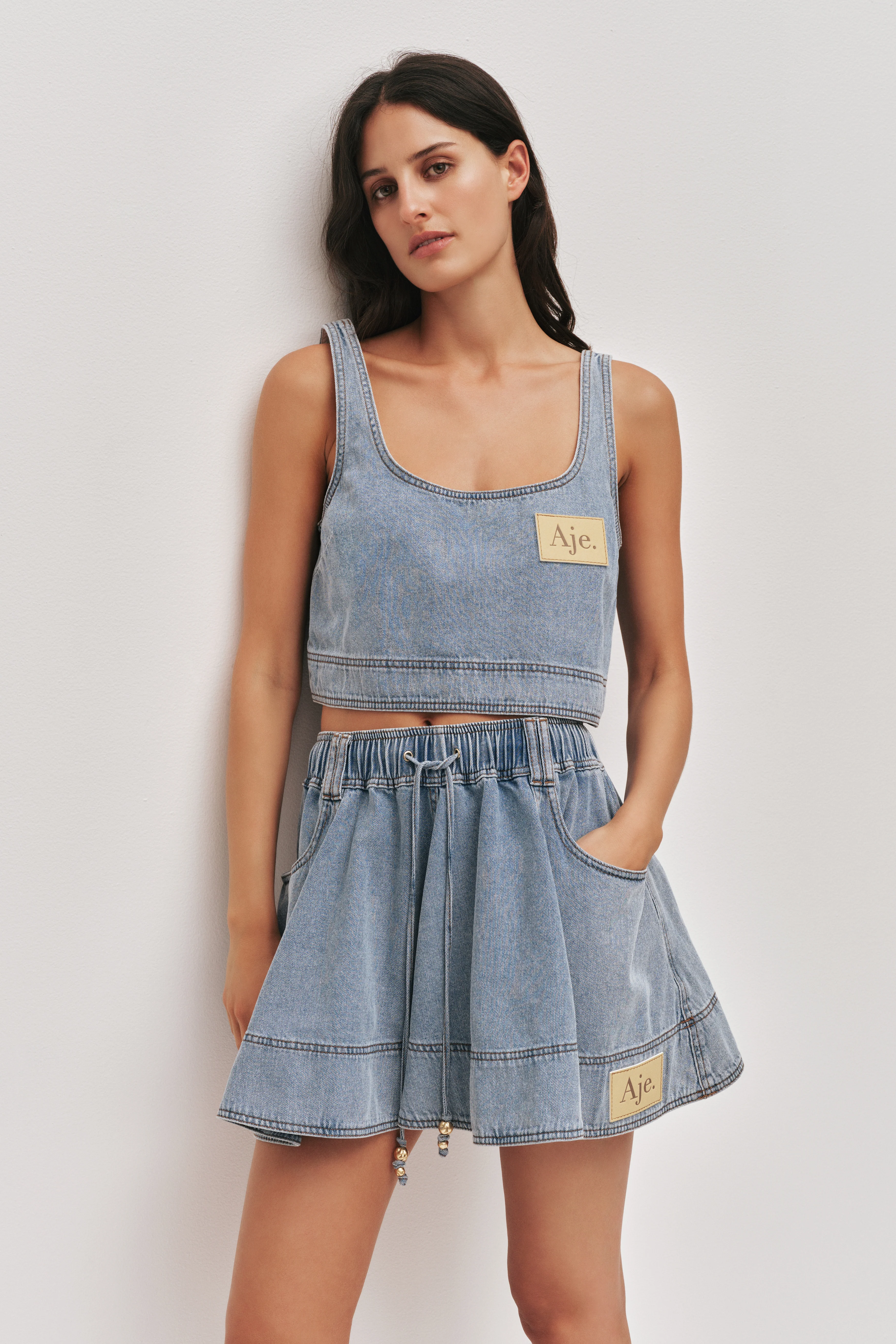 Lumi Denim Top - Image 3