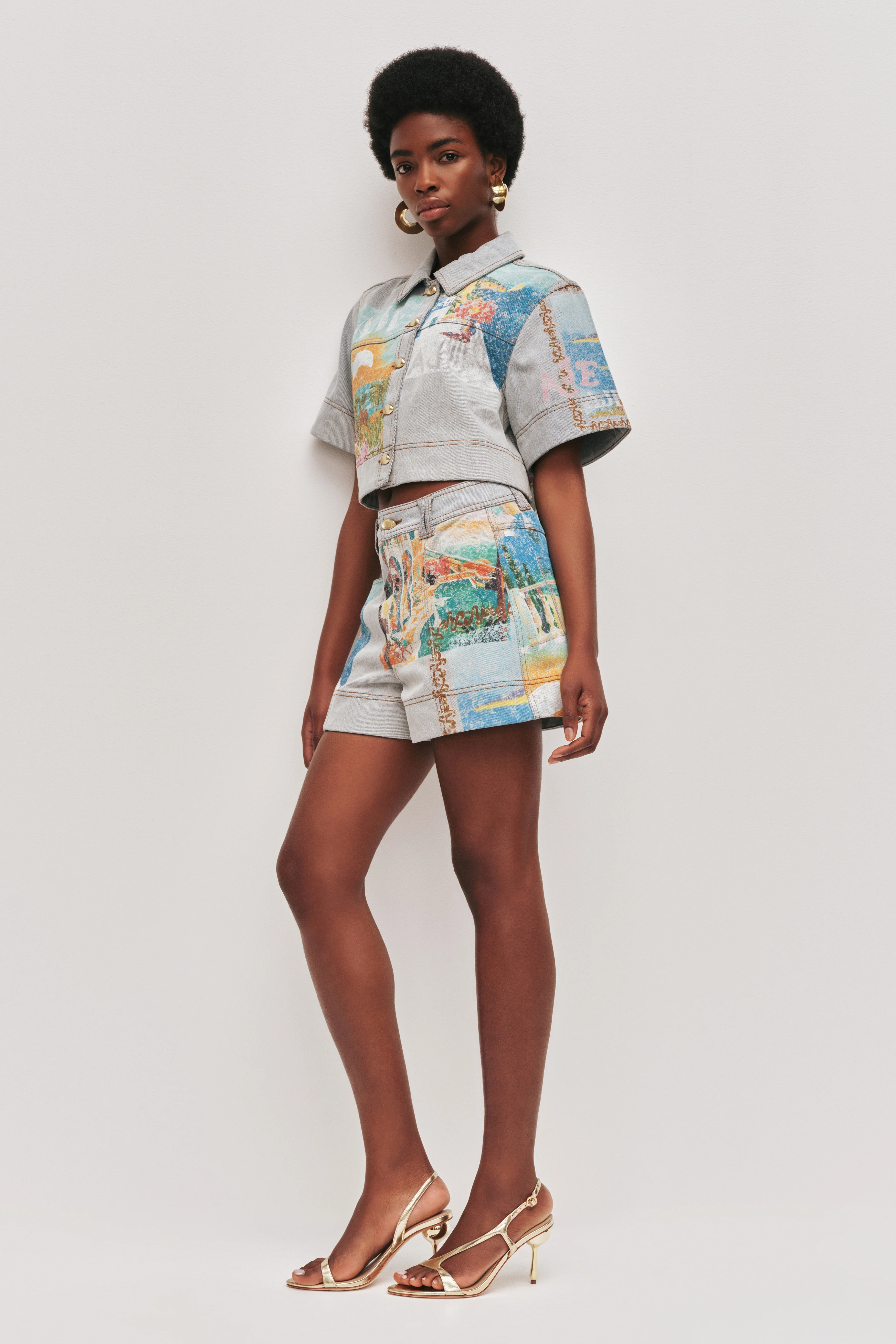 Mae Denim Short - Image 3