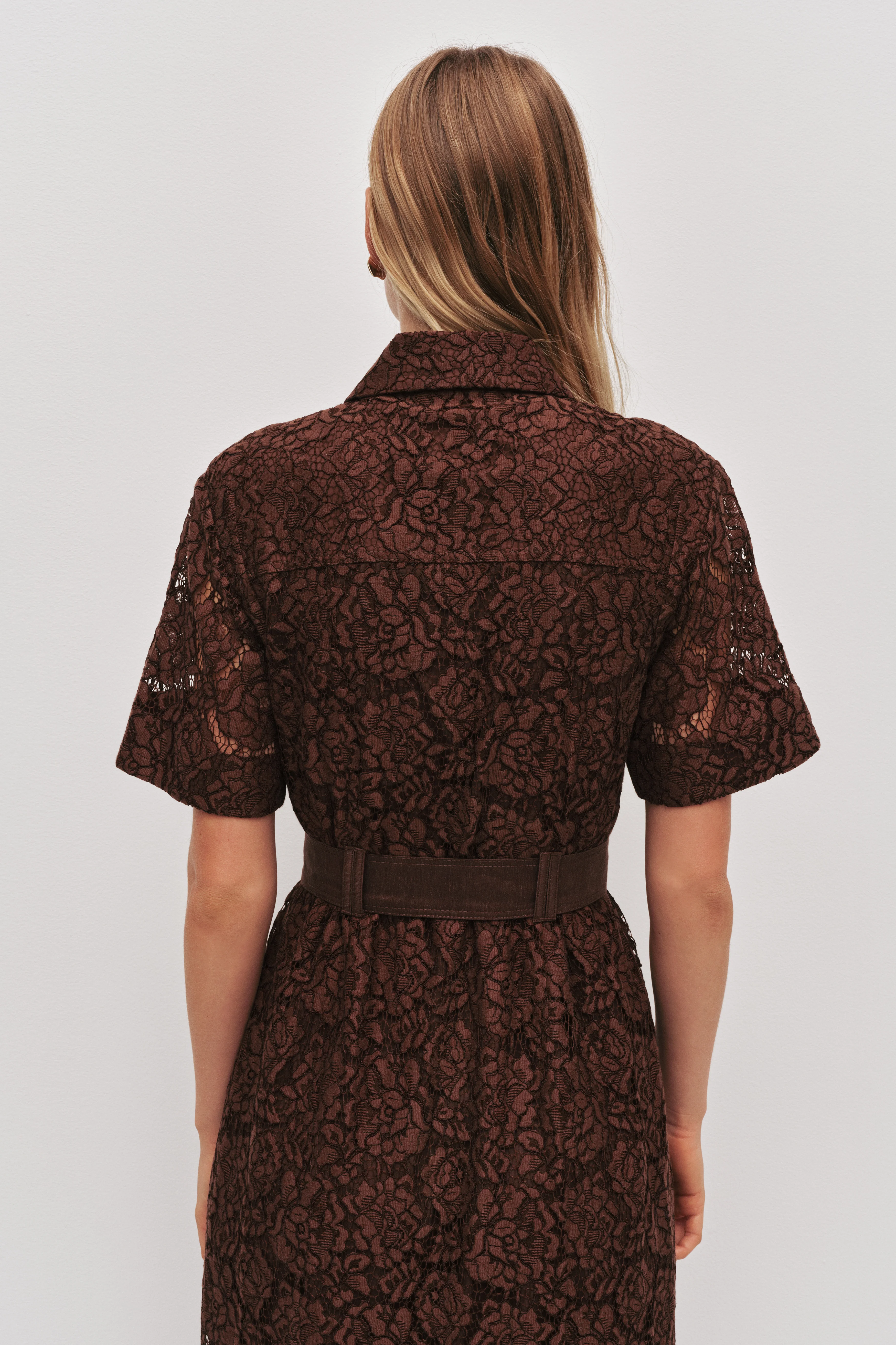 Mystic Lace Shirt Dress - Image 5