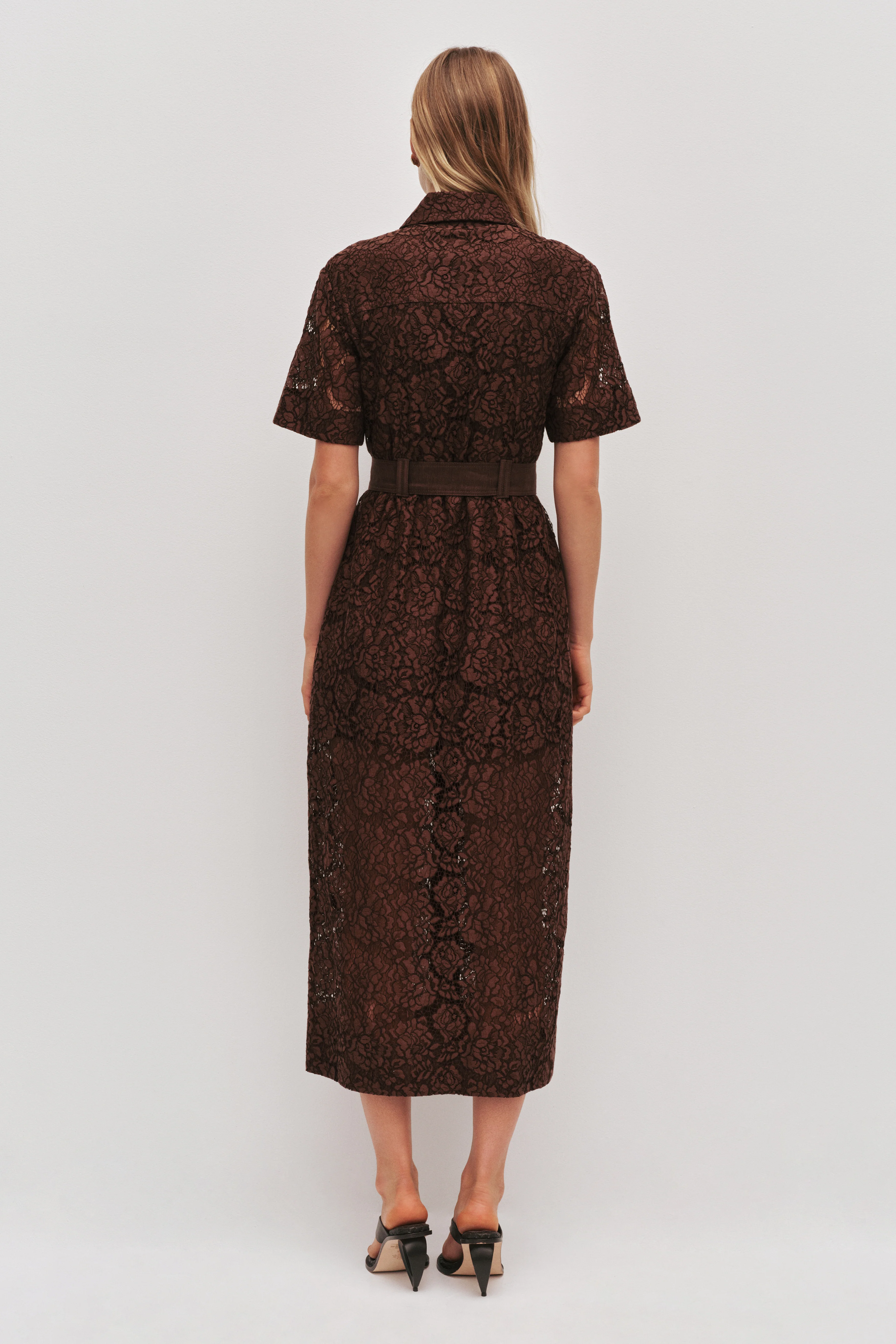 Mystic Lace Shirt Dress - Image 6