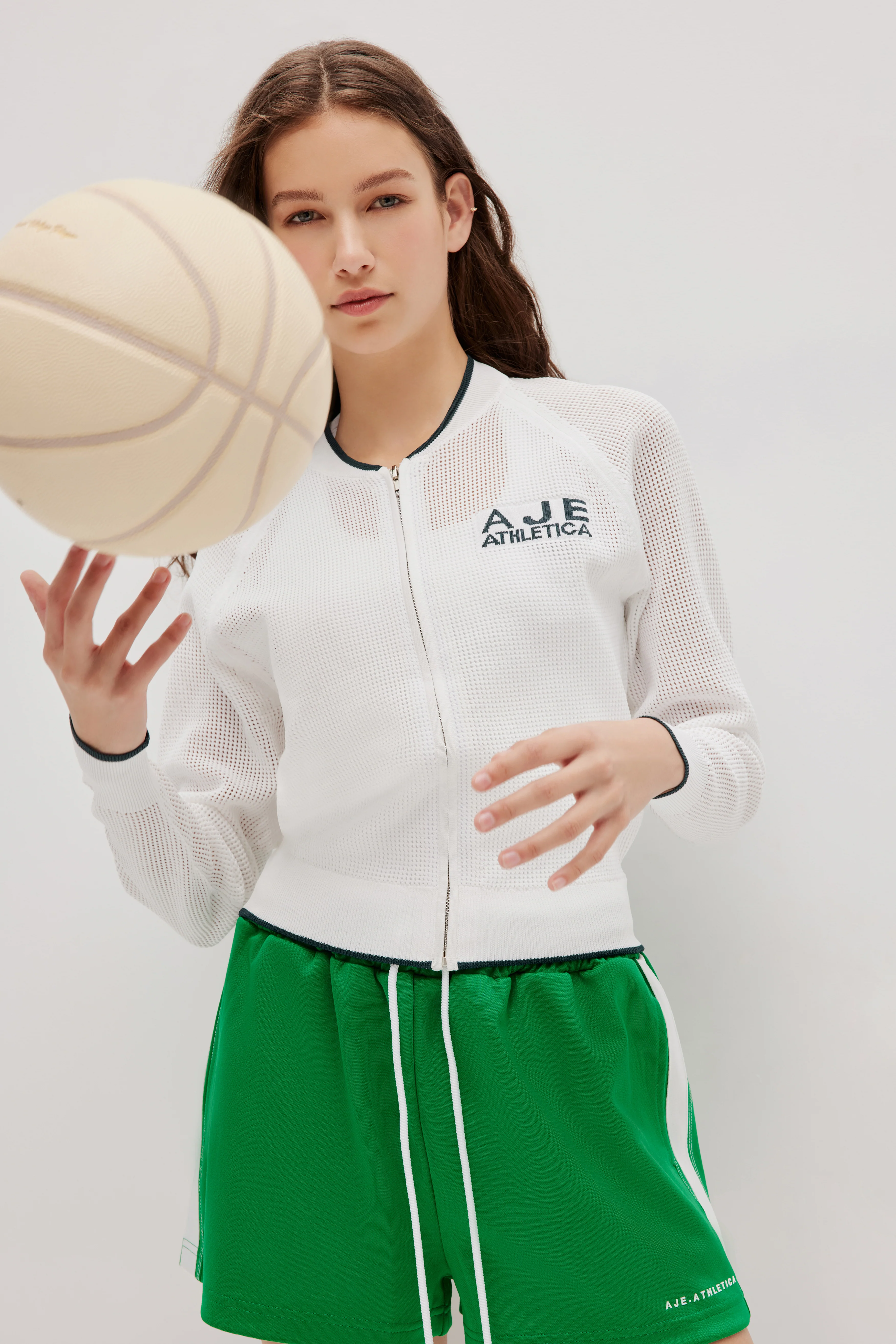 Open Knit Zip Jacket168 - Image 7