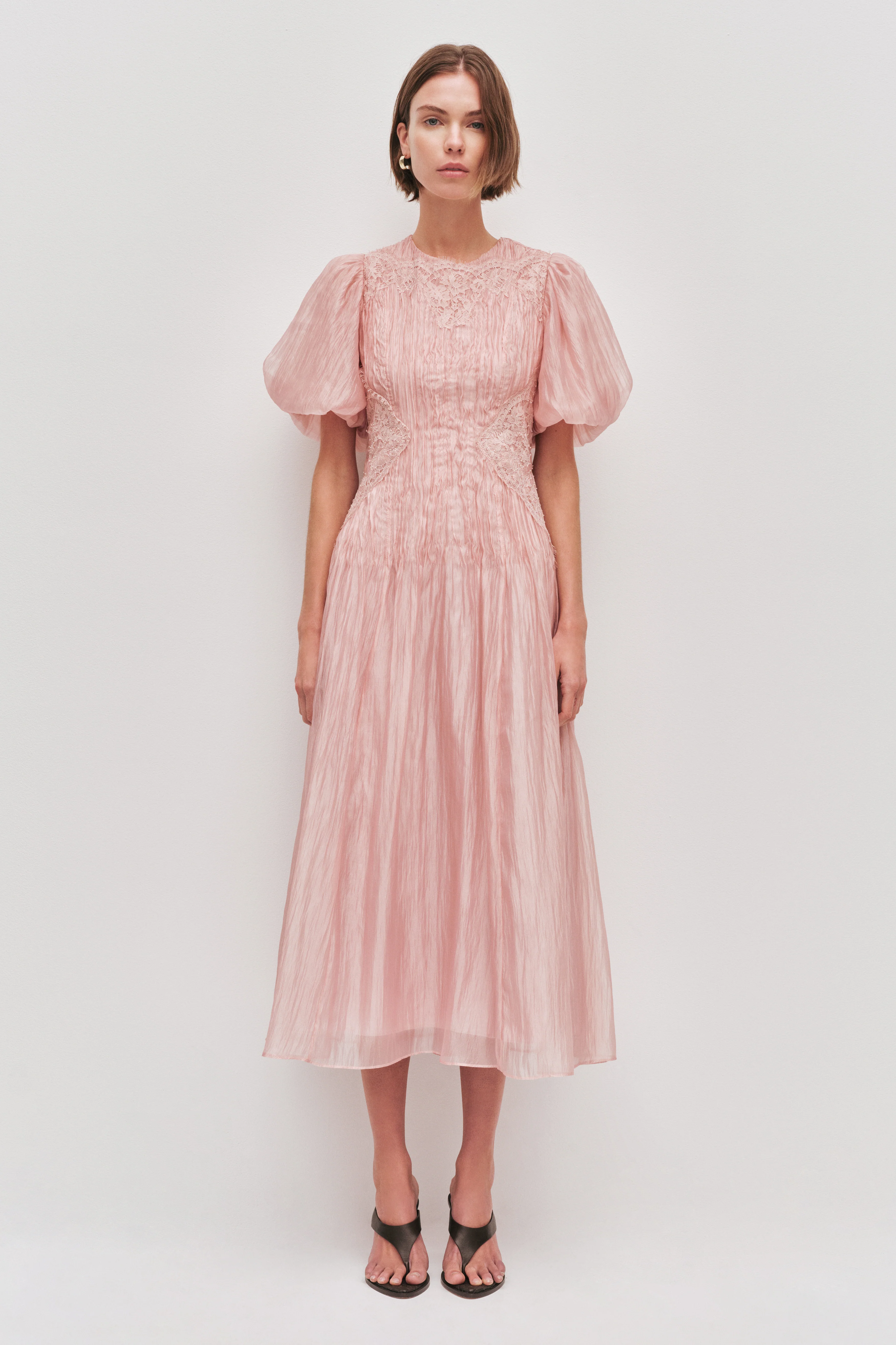 Ophelia Lace Midi Dress - Image 3