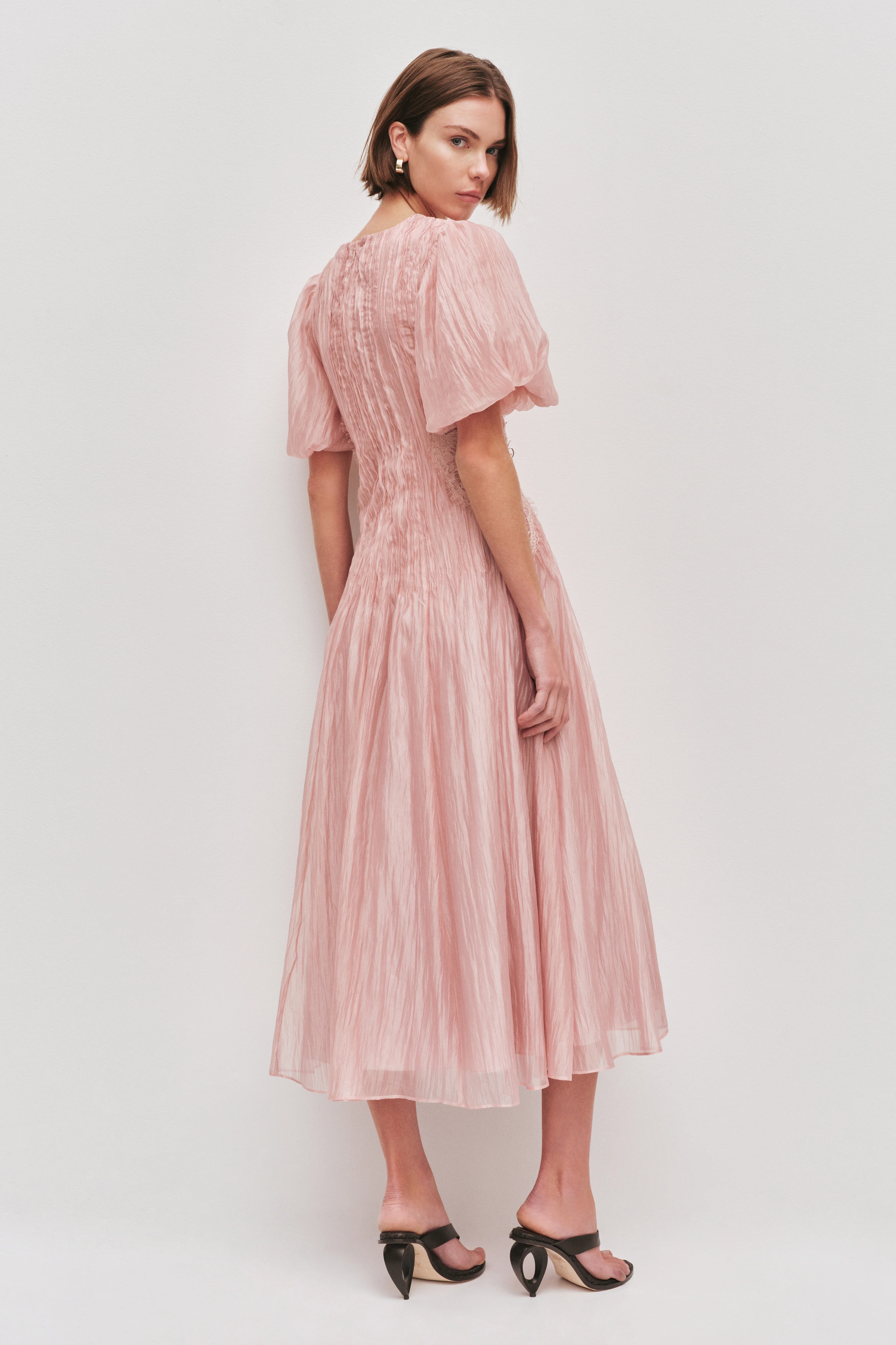 Ophelia Lace Midi Dress - Image 5