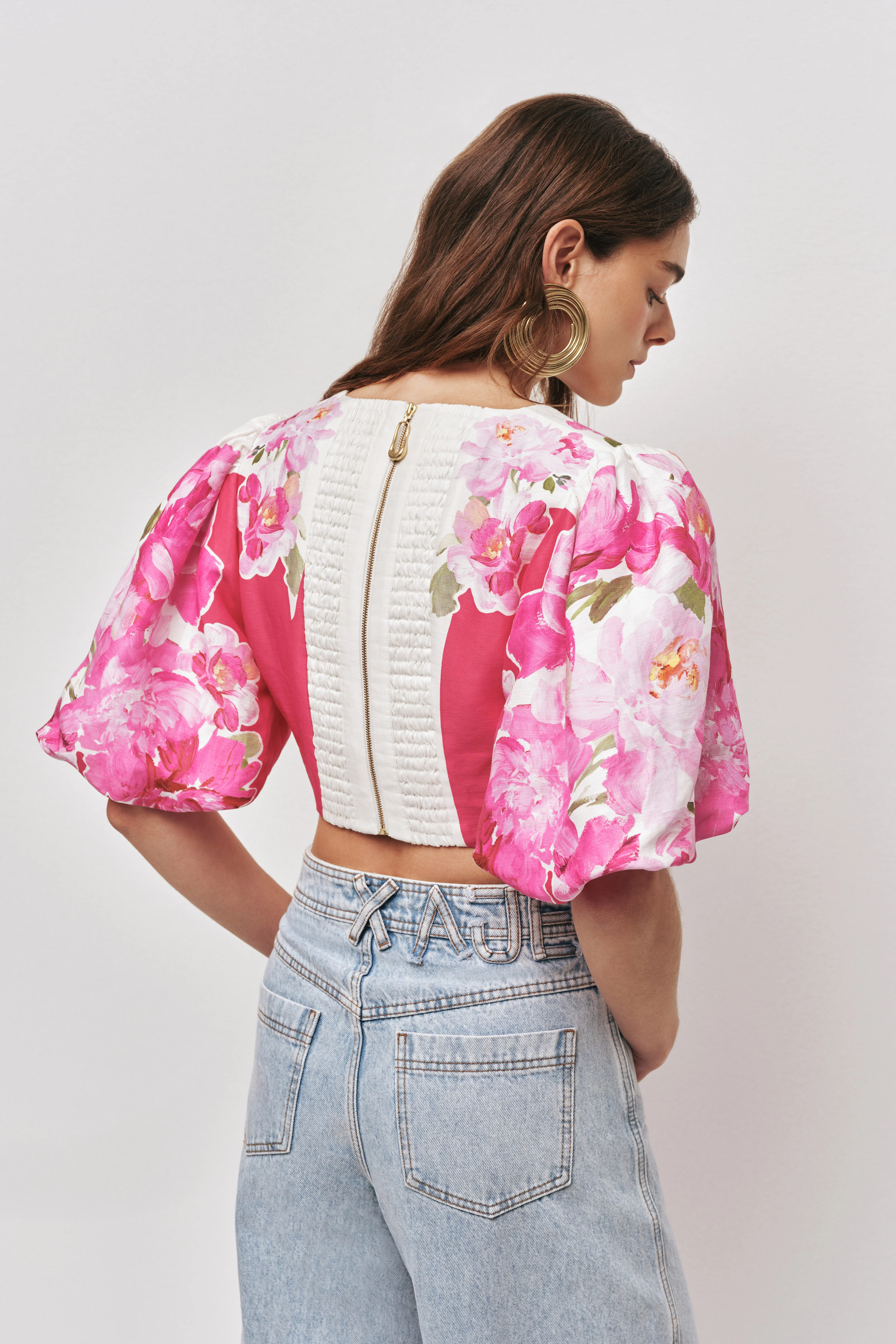 Overflow Knotted Crop Top - Image 5