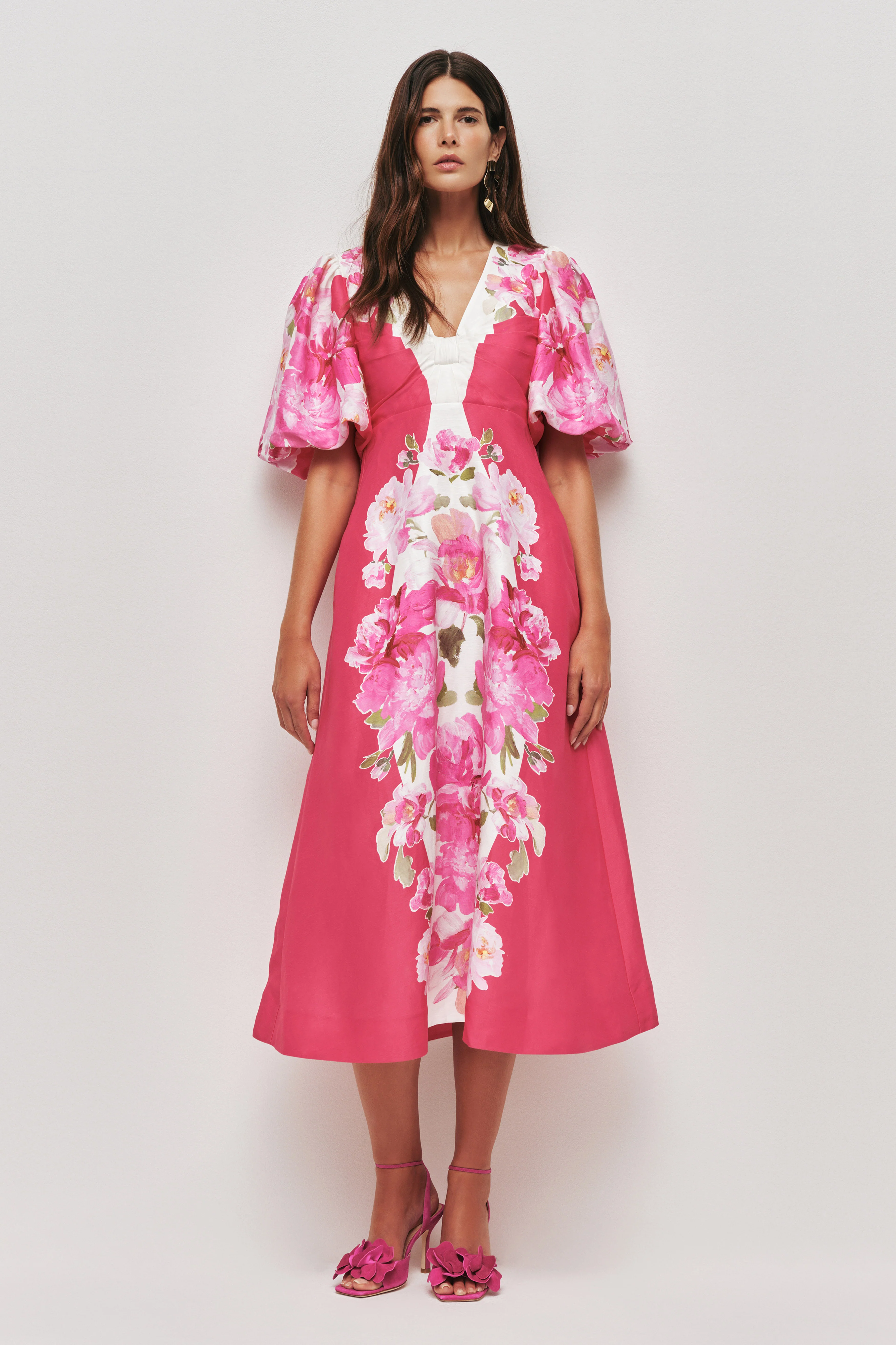 Overflow Knotted Midi Dress - Image 3