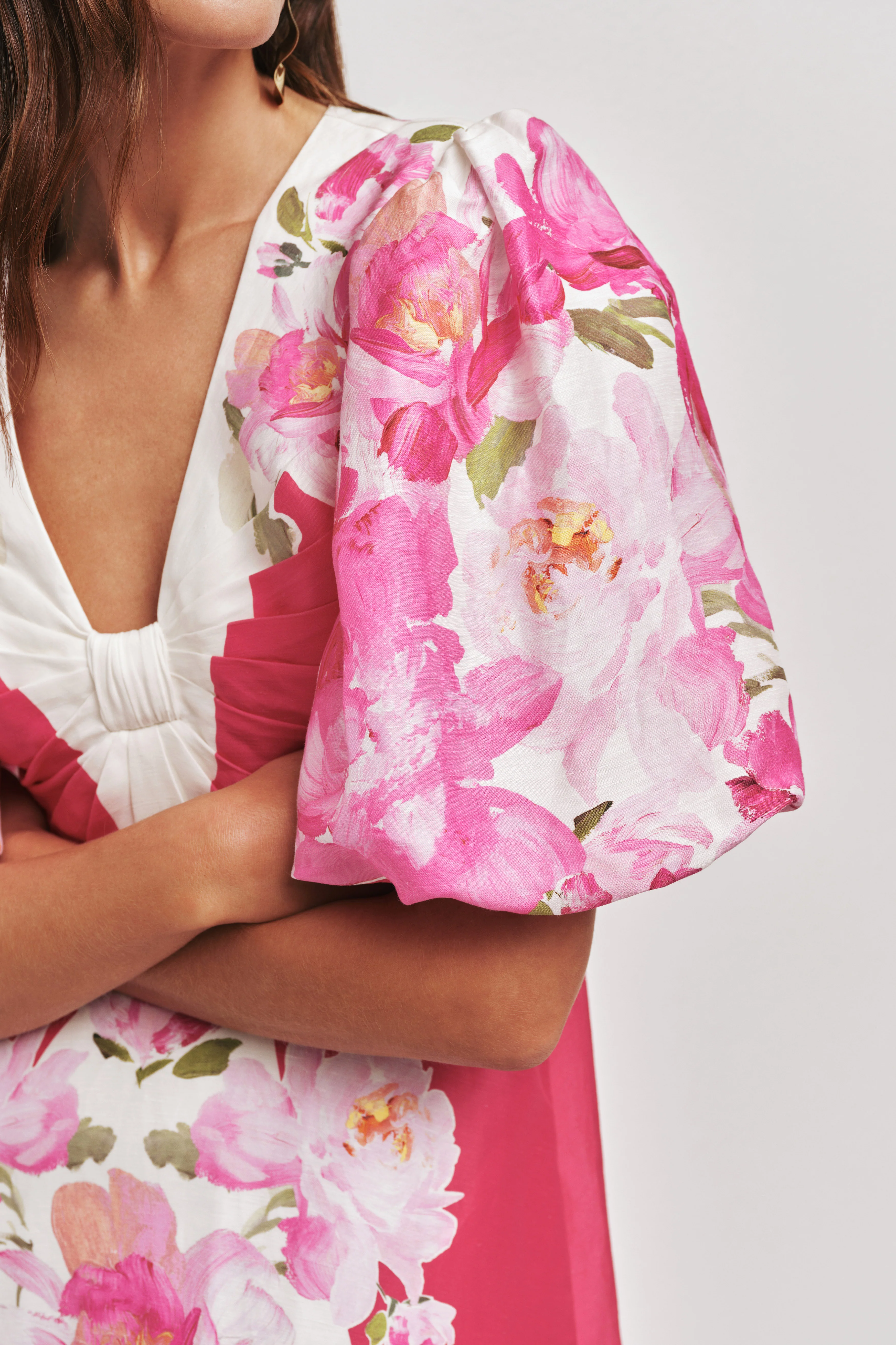 Overflow Knotted Midi Dress - Image 5