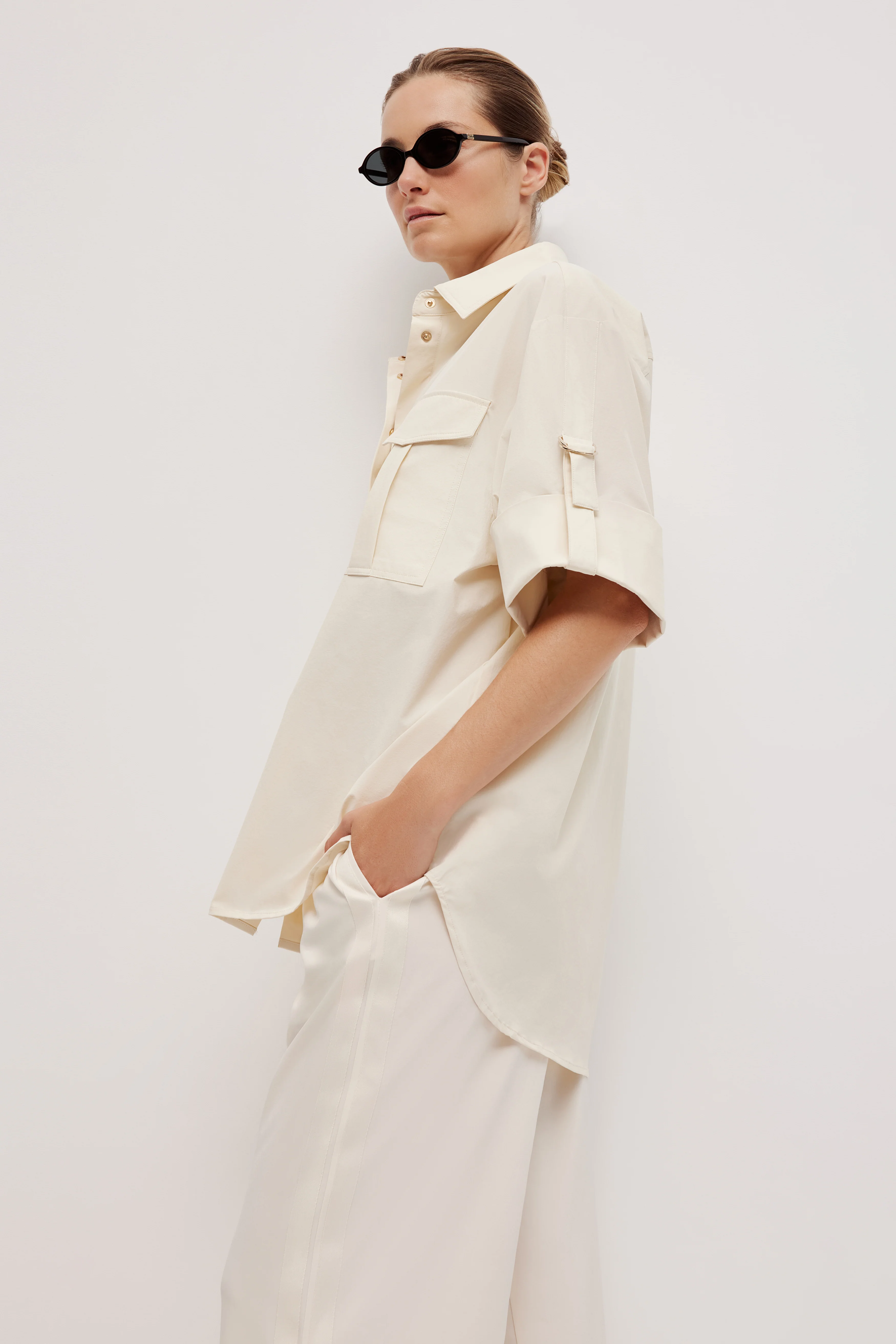 Oversized Utility Shirt 443 - Image 4