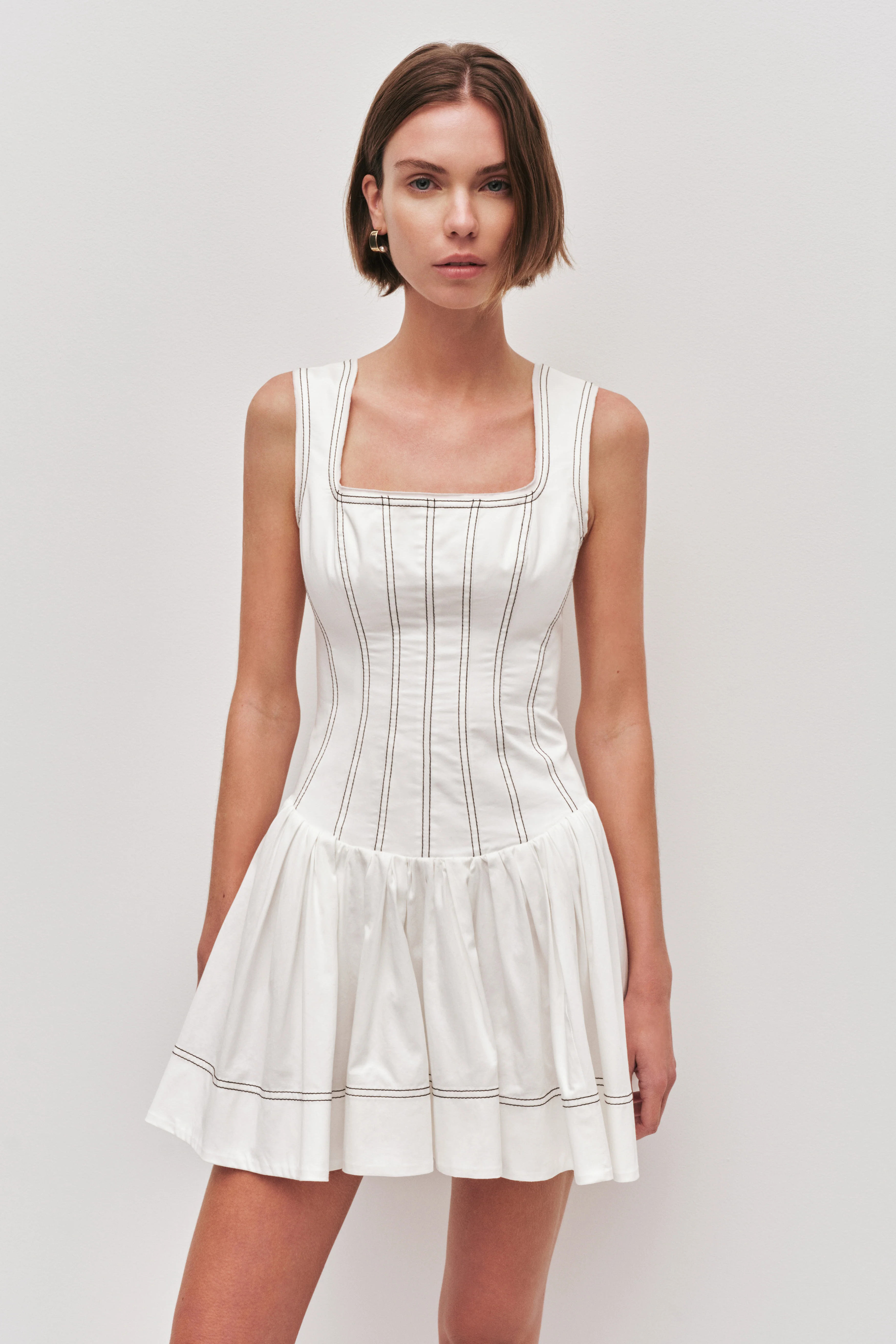 Parallel Mini Dress - Image 3