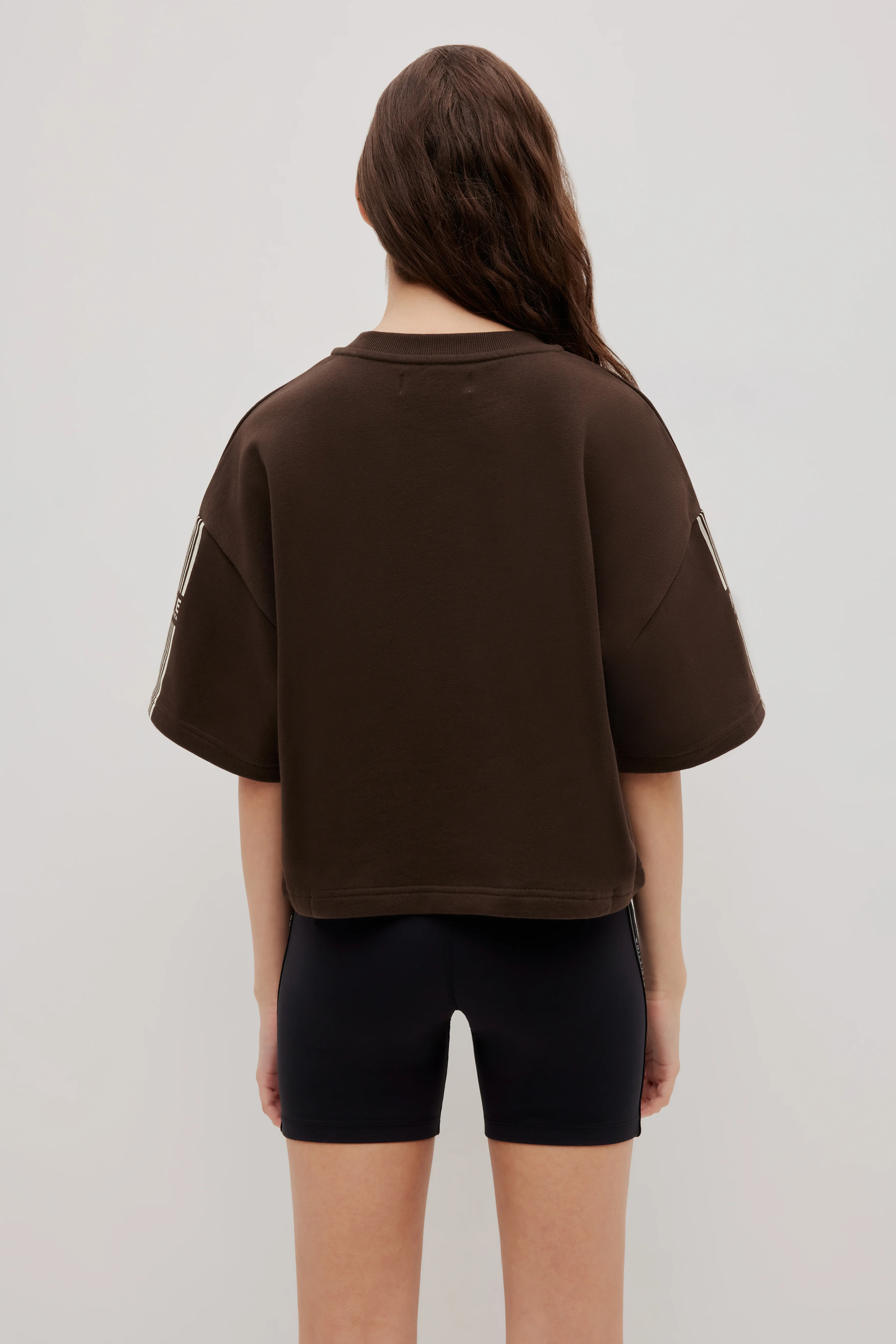 Stripe Crop Terry Tee 116 - Image 6