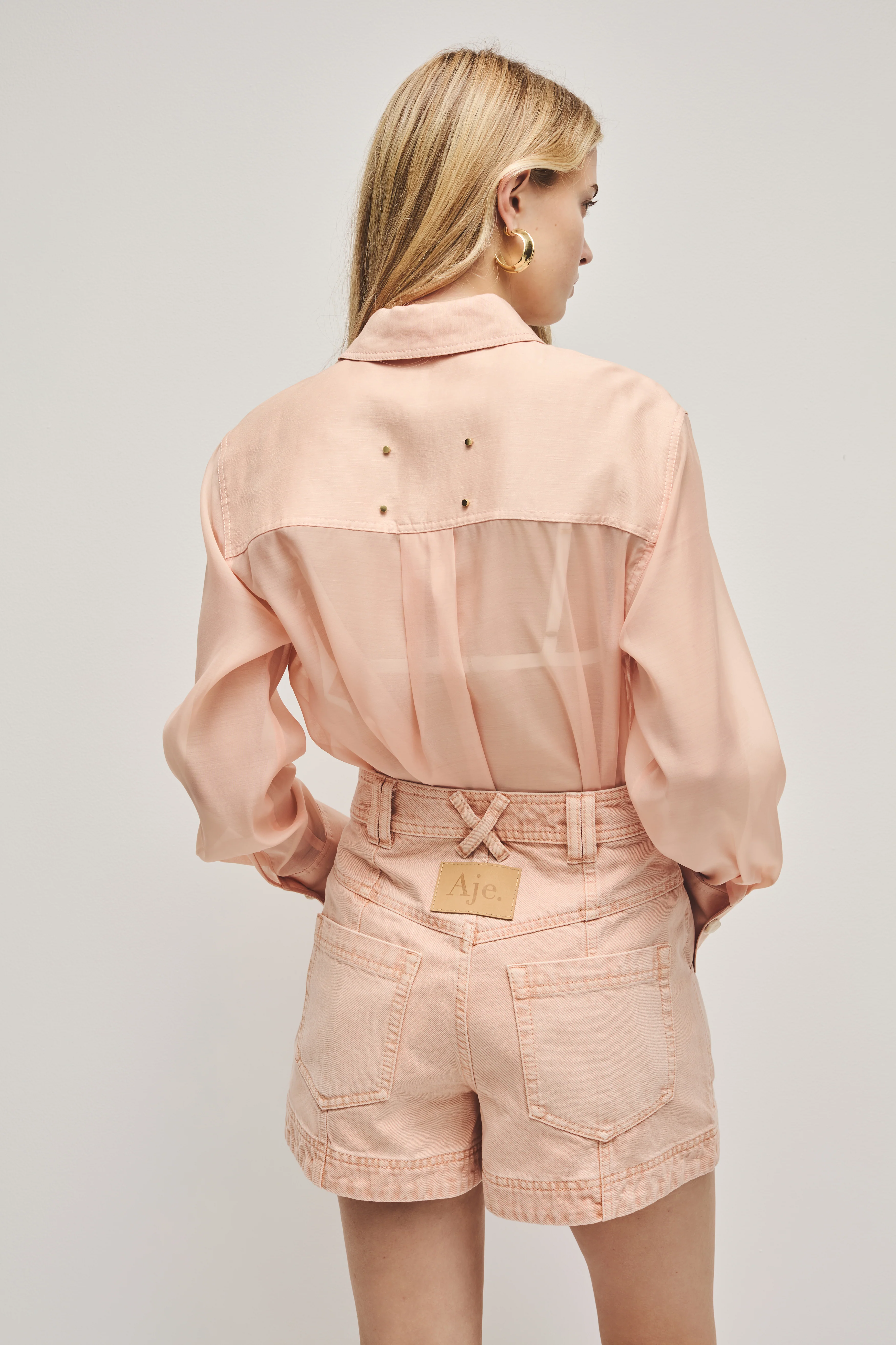 Sunrise Denim Shorts - Image 6