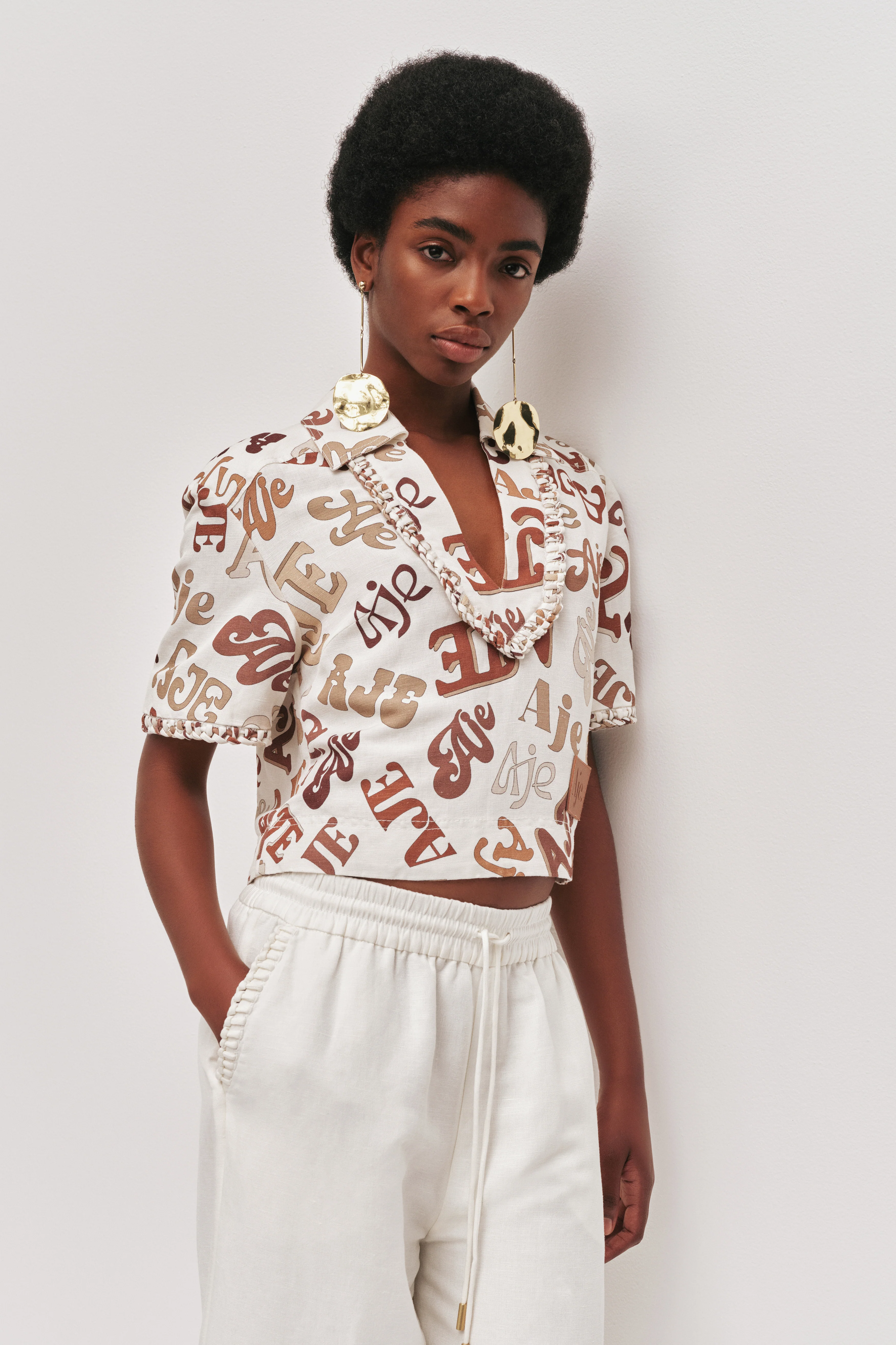 Tropez Crop Shirt - Image 4